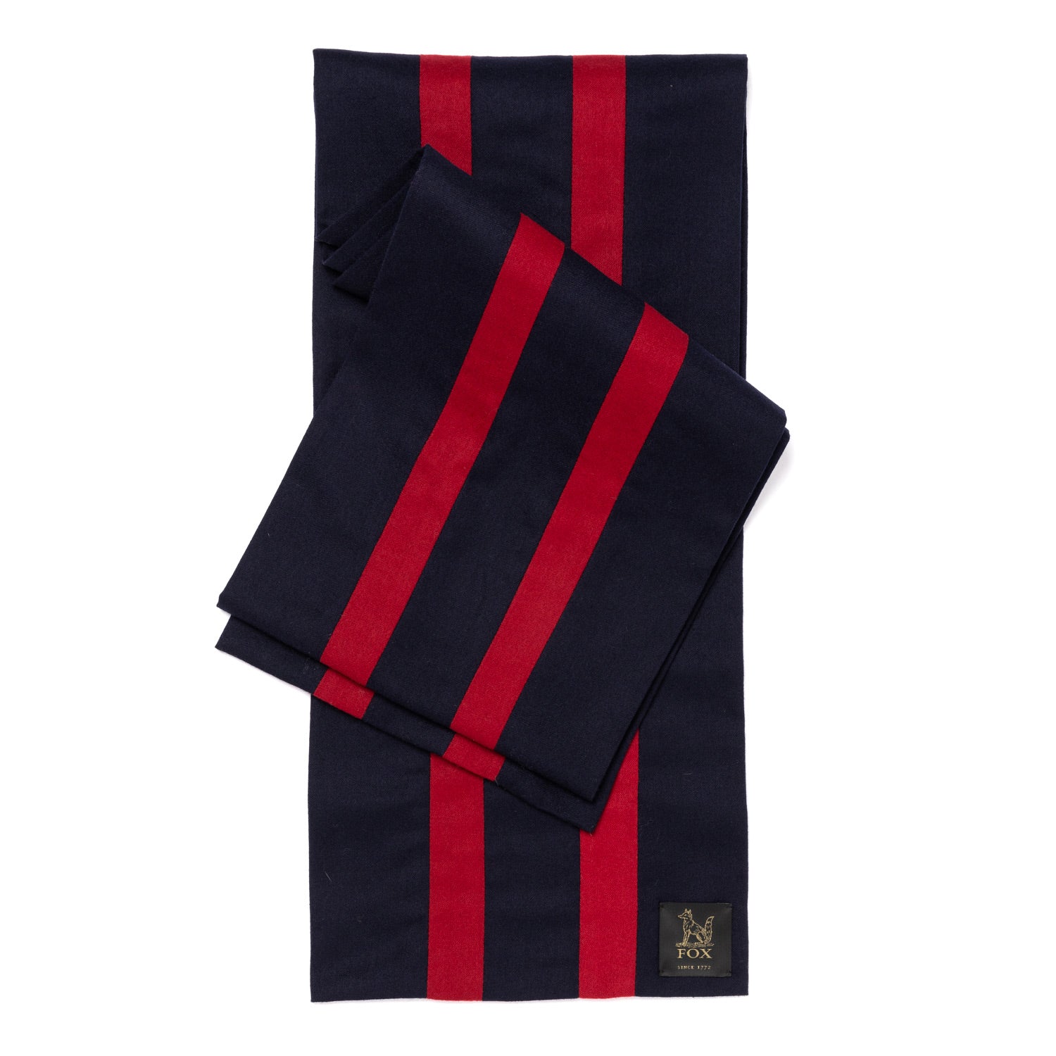 Fox Brothers x MJ: Scarf "Fox College" made from Original Fox flannel